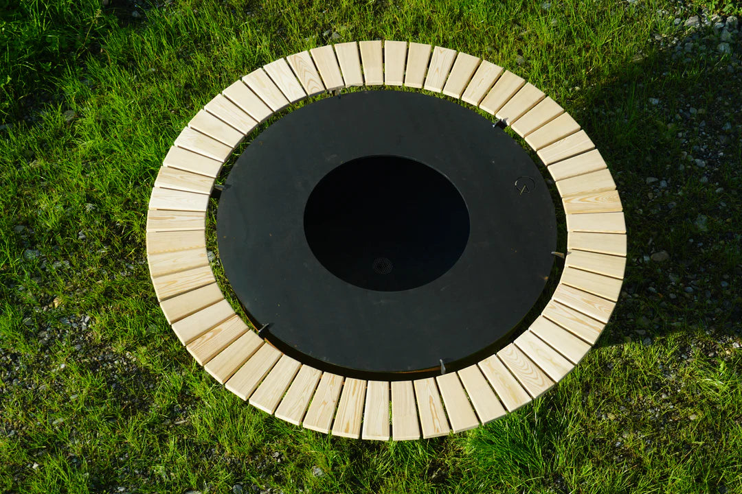 Holz-Auflagering zu Grillring Cono